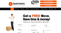 Desktop Screenshot of iapartments.com